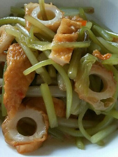 つわと蒲鉾の炒め物-レシピのメイン写真