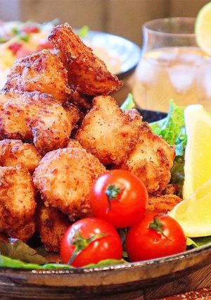 しっとり柔らか★鶏むね肉の♩塩唐揚げ★-レシピのメイン写真