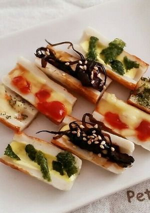 朝食やお弁当に＊ちくわの4種焼き-レシピのメイン写真