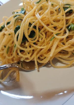 ランチにルッコラでチーズパスタ♪︎-レシピのメイン写真