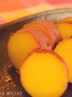 トースターだけで!簡単ほくほく焼き芋~!-レシピのメイン写真