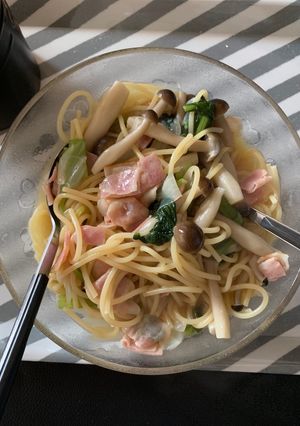 鍋に入れるだけ和風スープパスタ-レシピのメイン写真