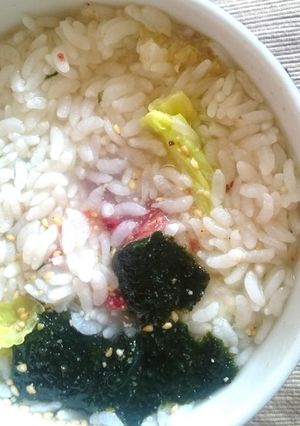 ベジ⭐野菜茶漬け-レシピのメイン写真