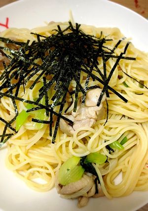シソが香るあっさり和風パスタ-レシピのメイン写真