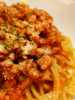 大豆ミートのミートソースパスタ-レシピのメイン写真