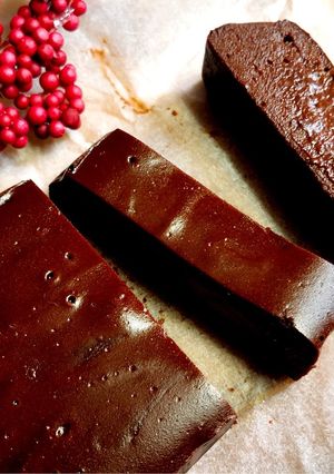 糖質控えめ☆簡単濃厚チョコレートテリーヌ-レシピのメイン写真