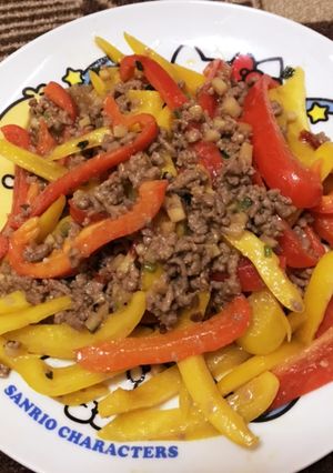 ✿パプリカの肉味噌炒め✿-レシピのメイン写真