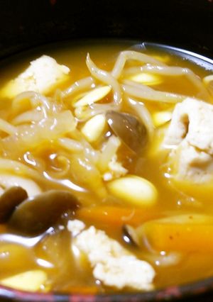辛ラーメンの粉末スープdeスープ其の参。-レシピのメイン写真