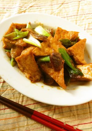☺簡単もう一品♪厚揚げと椎茸のうま煮☺-レシピのメイン写真