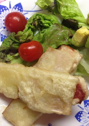 サクサク大根のベーコン挟み-レシピのメイン写真