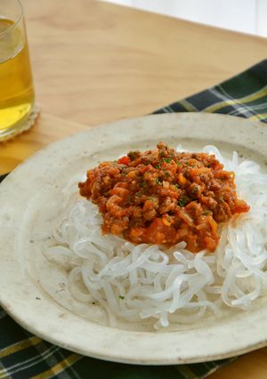 こんにゃく麺のボロネーゼ-レシピのメイン写真