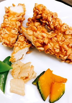 ささみのえび玉揚げ〈やよい会〉-レシピのメイン写真