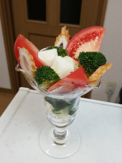 長芋と野菜のパフェ-レシピのメイン写真