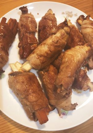 漢気豚肉巻き-レシピのメイン写真