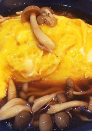 きのこのあんかけ和風オムライス-レシピのメイン写真