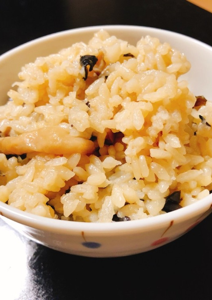 簡単！きくらげ入り炊き込みご飯-レシピのメイン写真