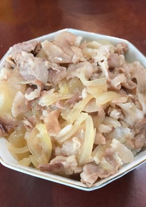 牛丼-レシピのメイン写真