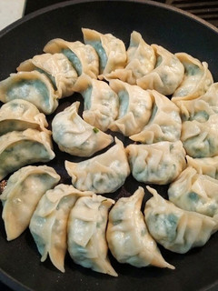 鶏胸肉でふわふわ☆蒸し焼き餃子-レシピのメイン写真