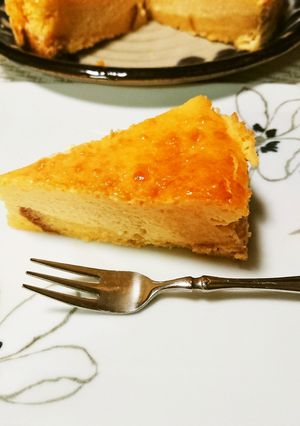 簡単米粉でベークドチーズケーキ-レシピのメイン写真
