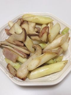 アスパラとベーコン、エリンギのバター炒め-レシピのメイン写真