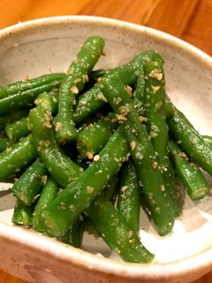 いんげんのゴマあえ-レシピのメイン写真