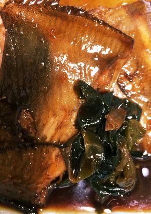 こってり味の子持ちカレイの煮付け-レシピのメイン写真