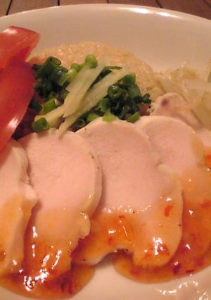 ハイナンチキンライス風☆鶏ハムで♪-レシピのメイン写真
