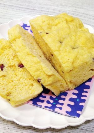 おからパウダーで蒸しパン❋粒ジャム入り❋-レシピのメイン写真