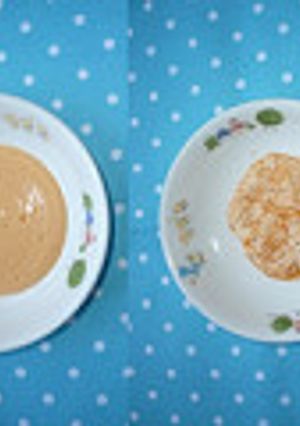 豆腐と人参を使った離乳食＠つくば市離乳食-レシピのメイン写真