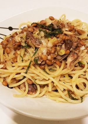 ☆栄養満点☆サバ缶と納豆のシソペペロン-レシピのメイン写真