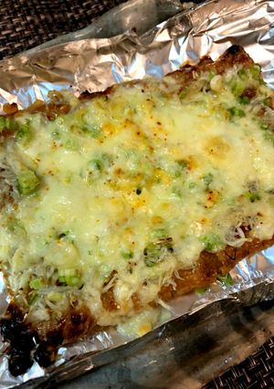 青ネギと薄あげのじゃこマヨチーズ焼き！-レシピのメイン写真