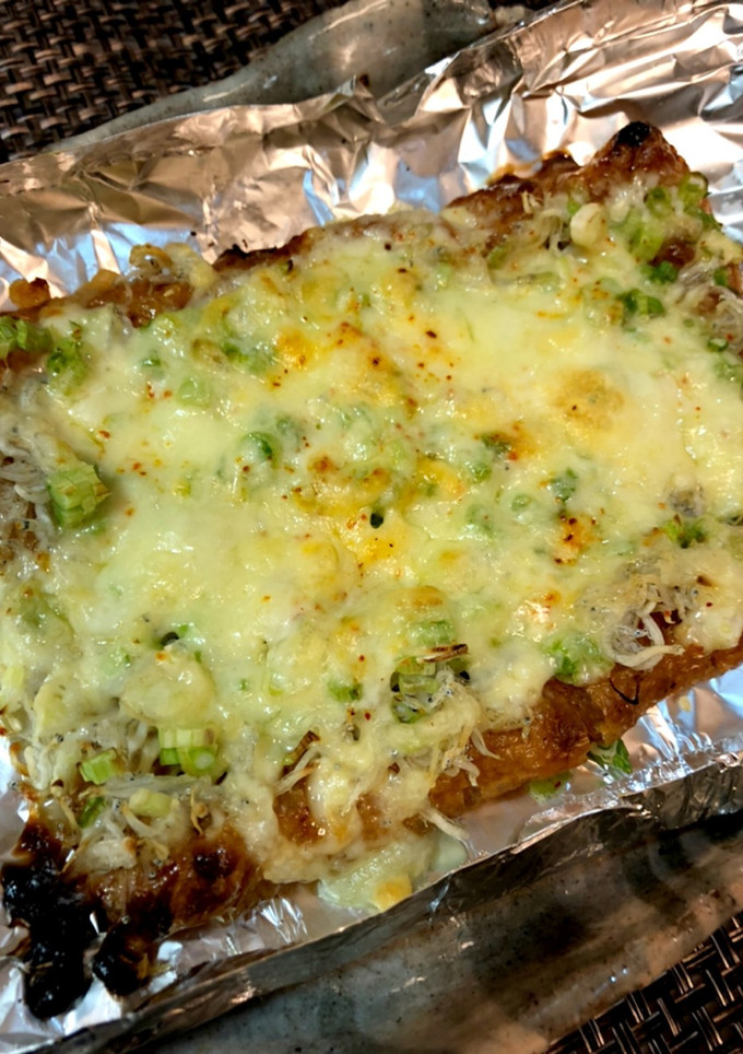 青ネギと薄あげのじゃこマヨチーズ焼き！-レシピのメイン写真