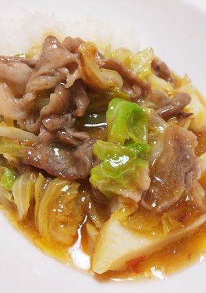 簡単分かりやすい写真で！とろーり中華あん-レシピのメイン写真