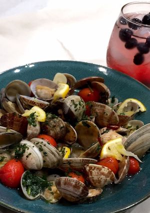 味付けは料理酒だけ！あさりペペロン酒蒸し-レシピのメイン写真