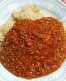 大豆ミート挽き肉でルーなしキーマカレー