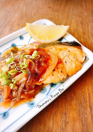 サーモンのバタポンソテー-レシピのメイン写真
