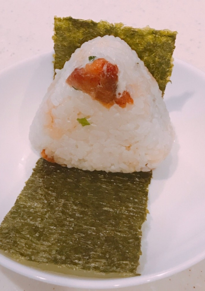 1口目から美味い、マヨ唐揚げのおにぎり！-レシピのメイン写真