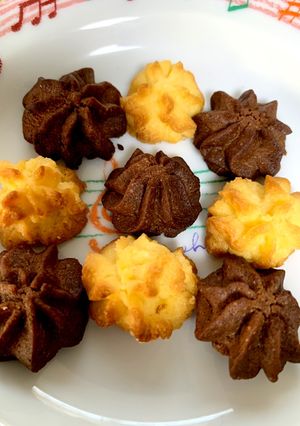 すぐに作れる！絞り出しクッキー(^-^)-レシピのメイン写真