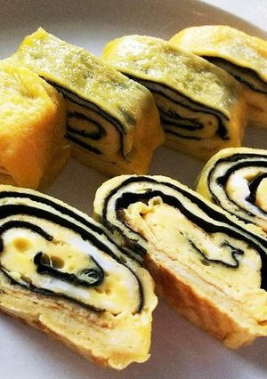 ぐるぐる渦巻き卵焼き♪-レシピのメイン写真