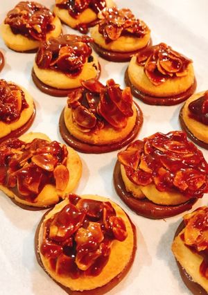 フロランタンのせ♡チョコショコラクッキー-レシピのメイン写真