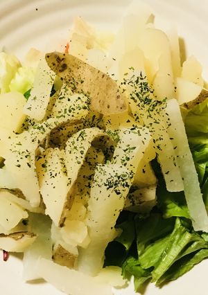 ジャガイモ＆ダイコンの塩ゆで温サラダ-レシピのメイン写真