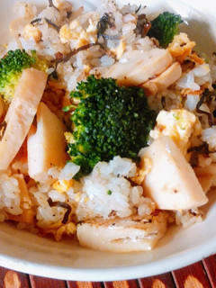 昆布茶&塩昆布で!春の筍チャーハン-レシピのメイン写真