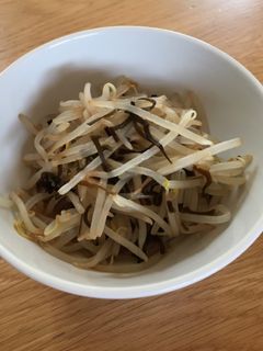 もう一品☆もやしの昆布和え-レシピのメイン写真