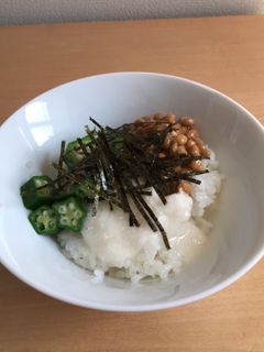 ヘルシーなネバネバ丼-レシピのメイン写真