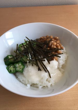 ヘルシーなネバネバ丼-レシピのメイン写真