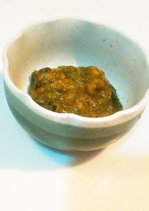 我が家のふき味噌-レシピのメイン写真