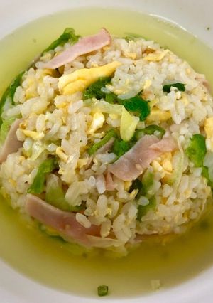 サッポロ一番ラーメンで塩チャーハンスープ-レシピのメイン写真