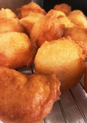 簡単豆腐ドーナツ 材料２つ揚げるだけ-レシピのメイン写真