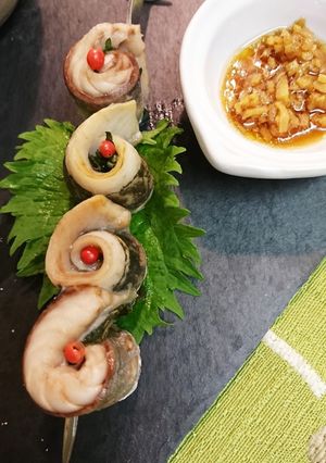 アジ刺し炙り巻き-レシピのメイン写真