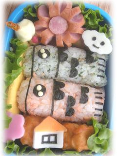☆幼稚園のお弁当(キャラ弁)☆-レシピのメイン写真